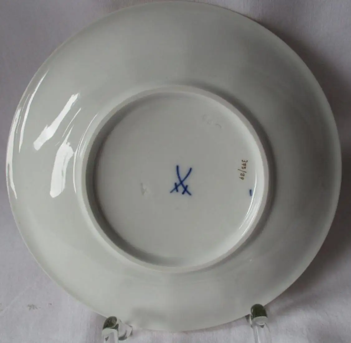 Meissner Porzellan Kaffeegedeck 'X-Form' Goldbronze 3-tlg. Kaffee-Set (124585) 6