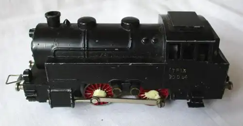 Modelleisenbahn Konvolut Marke Trix Spur H0 Dampflok plus 9 Hänger usw. (101620)