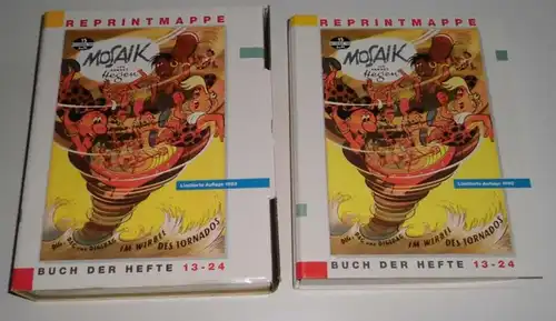 seltene Mosaik Digedag Reprintmappe 2 Limitierte Auflage 1993 Hefte 13-24