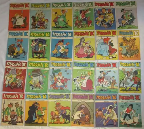 336 Mosaik Hefte Abrafaxe Nr. 1 von 1976 bis Nr. 336 Dez. 2003 komplett (106869)