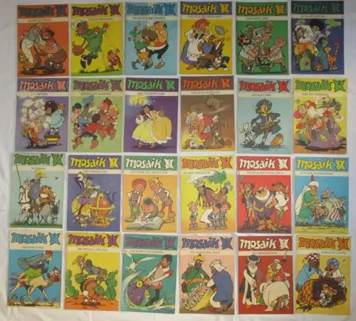 336 Mosaik Hefte Abrafaxe Nr. 1 von 1976 bis Nr. 336 Dez. 2003 komplett (106869)