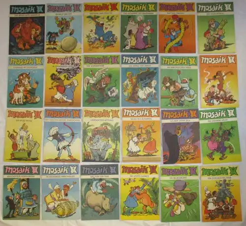336 Mosaik Hefte Abrafaxe Nr. 1 von 1976 bis Nr. 336 Dez. 2003 komplett (106869)