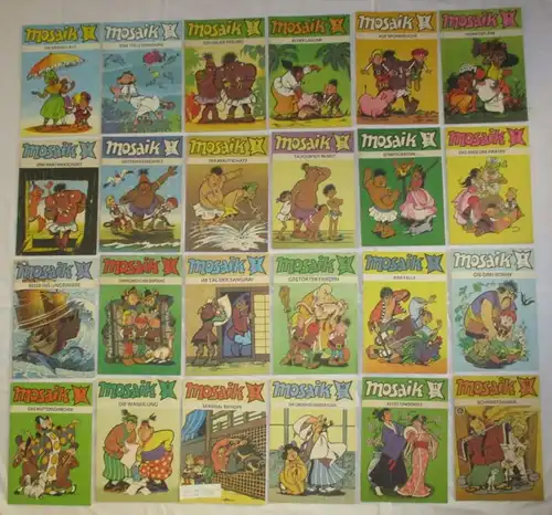 336 Mosaik Hefte Abrafaxe Nr. 1 von 1976 bis Nr. 336 Dez. 2003 komplett (106869)