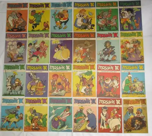 Mosaïque Abrafax 1/1976 à 12/2003 complète 336 numéros (120214)