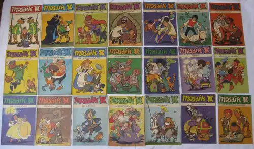 Mosaik Abrafaxe 1/1976 bis 264/1997 komplett 264 Hefte (100528)