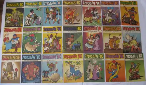 Mosaik Abrafaxe 1/1976 bis 264/1997 komplett 264 Hefte (100528)