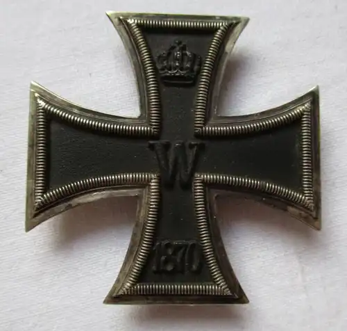 seltenes Preußen Eisernes Kreuz 1870 1. Klasse Hersteller I.Wagner & S. (119534)