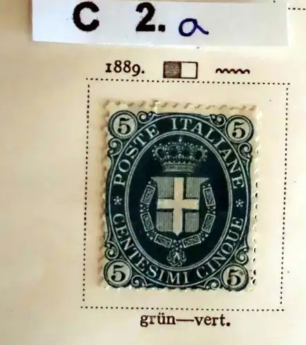 seltene Briefmarkensammlung Italien 1861 bis 1938 fast komplett RAR!!!