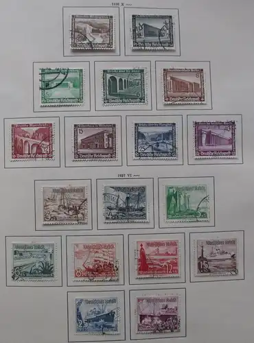 REICH 1872/1945 - Collection presque complète avec les blocs 2 et 3 (111597)