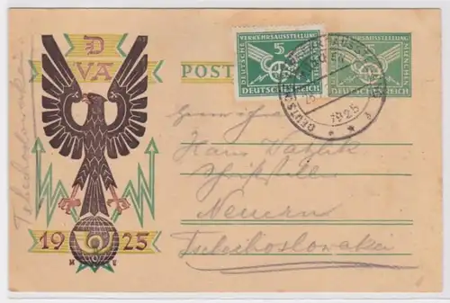 97664 DR Ganzsachen Postkarte P206/Ia Deutsche Verkehrsausstellung München 1925