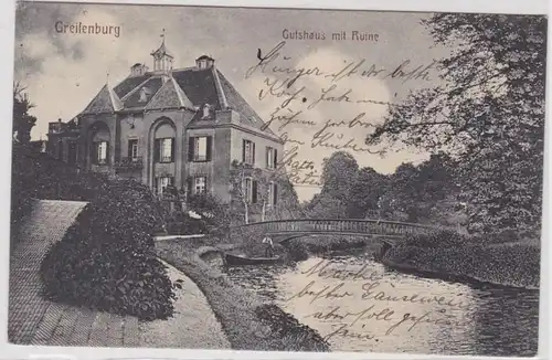 35390 Ak Greifenburg Maison de ferme avec ruine 1913
