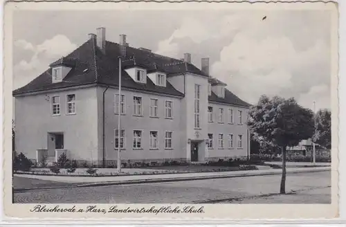 32558 Feldpost Ak Bleicherode a. Harz - Landwirtschaftliche Schule 1940
