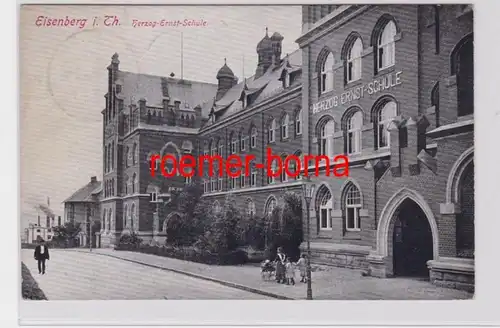 79460 Ak Eisenberg in Thüringen Herzog-Ernst-Schule 1931