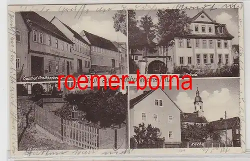 82891 Mehrbild Ak Gruß aus Großbockedra Thür. b. Stadtroda Gasthof usw. 1940