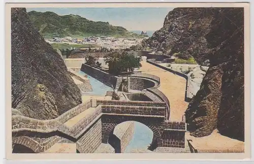 79925 Ak Aden Jemen Die Regenwasser-Bassins 1914