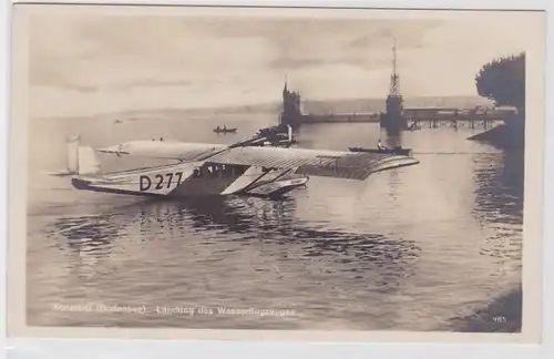79711 AK Konstanz (Bodensee) - Landung des Wasserflugzeuges