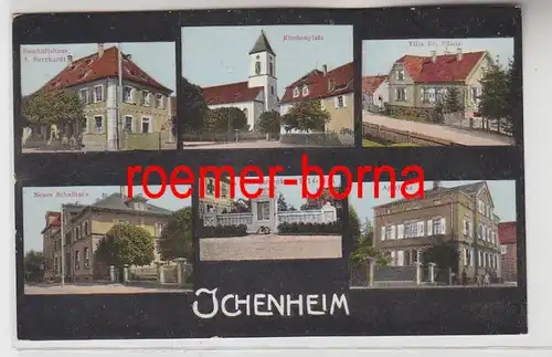 83383 Multi-image Ak Ichenheim Maison d'affaires, plante de villa, pharmacie, etc 1929
