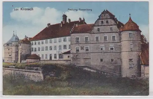 24998 Ak Kronach Festung Rosenberg um 1930