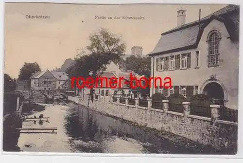 67817 Ak Oberkotzau Partie à Schwessnitz vers 1910