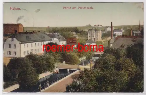 82612 Ak Rehau Partie am Perlenbach 1907