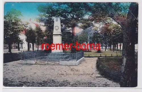 82618 Ak Rehau Partie au Monument aux Guerriers 1925