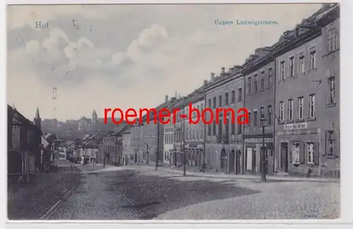 83676 Ak Hof Basse Ludwigstrasse 1907