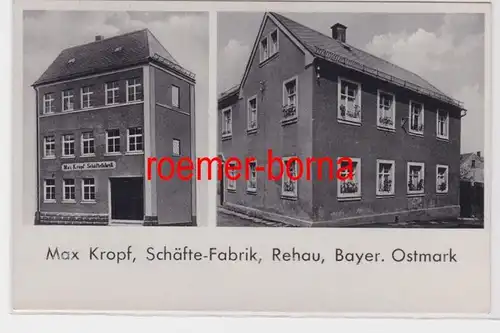 83904 Multi-image Ak Rehau Schäfte Fabrik Max Kropf vers 1940