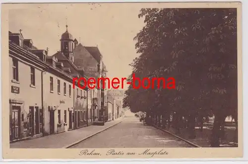 84142 Ak Rehau Partie à Maxplatz avec pharmacie et verrerie 1937