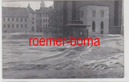 84320 Ak catastrophe d'inondation Nuremberg 5 février 1909 'Fürstmarkt'
