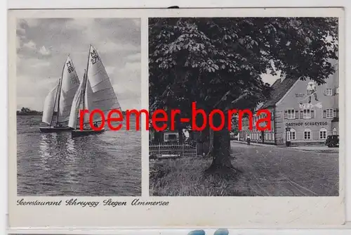 85793 Multi-image Ak Seerestaurant Schreyegg Stegen Ammersee 1941