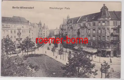 67879 Ak Berlin-Wilmersdorf Nikolsburger Platz 1917
