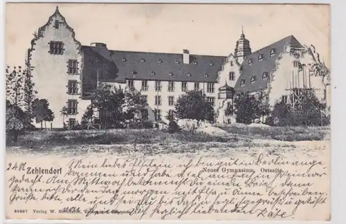 94220 Ak Zehlendorf neues Gymnasium Ostseite 1906