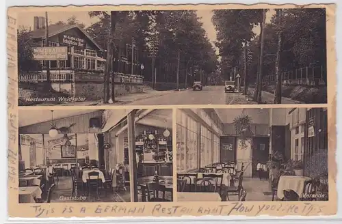 28432 AK Wünsdorf - Restaurant Waldkater, Gaststabe, Veranda 1936