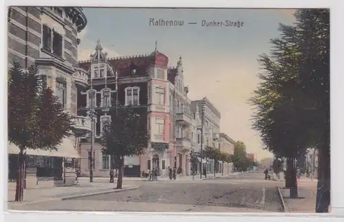 31969 Ak Rathenow Dunkerstrasse 1922