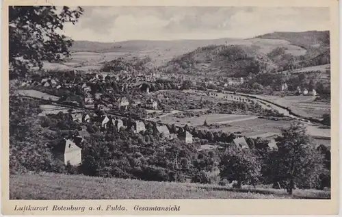 62600 Ak Luftkurort Rotenburg an der Fulda Gesamtansicht 1941