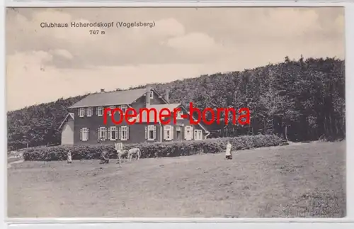 82959 Ak Clubhaus Hoherodskopf (Vogelsberg) 1913