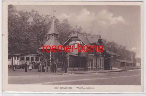 83311 Feldpost Ak Neu Isenburg Waldbahnstation 1916