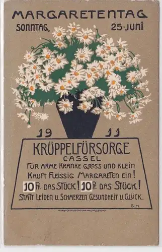 86654 Ak Cassel Kassel Margaretentag pour les handicapés 1911