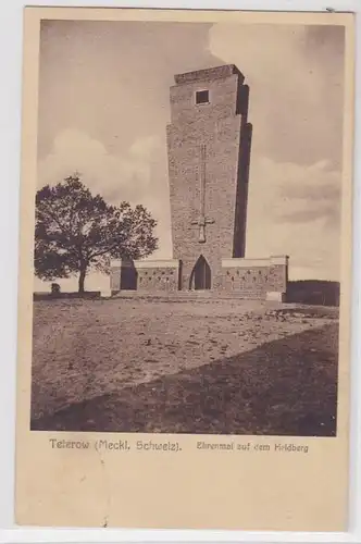 26770 Ak Teterow (Meckl.Suisse) Monument à Heidberg 1930