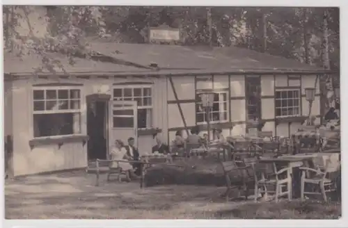44314 Ak Seebad Bansin HO Gaststätte Forsthaus Langenberg 1957