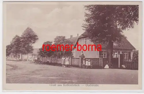 84086 Ak Salutation de Keffenbrinck Dorfstrasse 1937