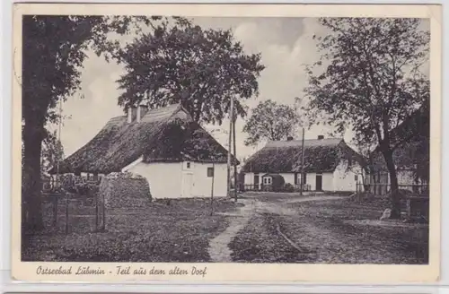 94737 AK Balte de Lubmin - partie du vieux village 1936