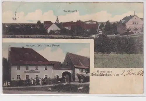 41614 Multi-image Ak Salutation de Hohenkirchen Total Vue, Hostel 1908