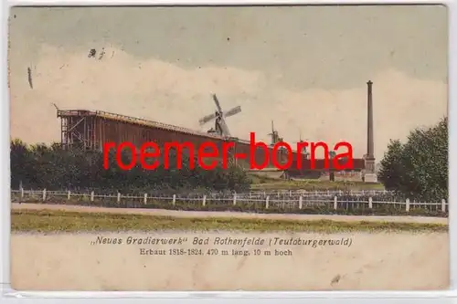 77137 Ak Bad Rothenfelde (Teutoburgerwald) 'Nouveau Gradierwerk' 1907