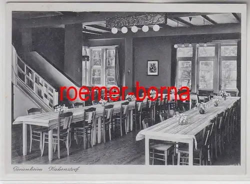 83386 Ak Ferienheim Kakenstorf (Post Tostedt) Salle à manger 1940