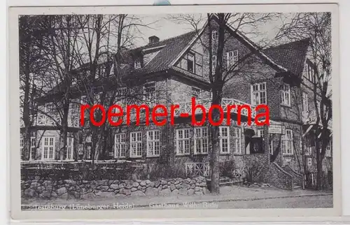 86353 Ak Jesteburg (Lüneburger Heide) Gasthaus Wilh. Buhr 1950