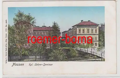 83737 Ak Nossen Kgl. Séminaire des enseignants vers 1900