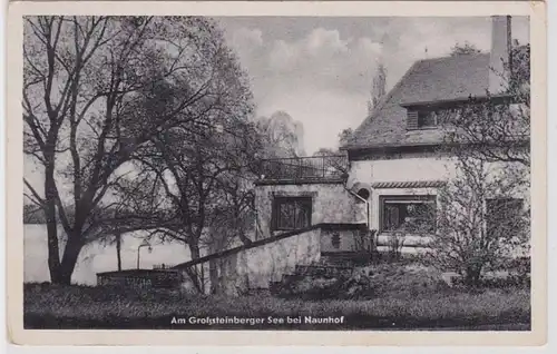84874 Ak Am Großsteinberger See bei Naunhof 1958