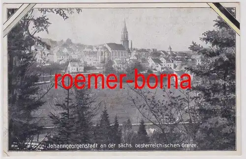 85673 Ak Johanngeorgenstadt sächs.österreichisches Veteranenfest 1914