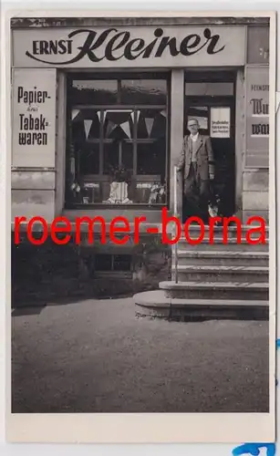86107 Foto Ak Dresden Papier- u. Tabakwaren Geschäft Ernst Kleiner um 1910